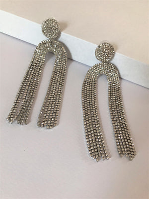 THE CHICAGO EARRINGS - SILVER