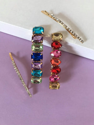 THE PAROS CRYSTAL CLIP SET
