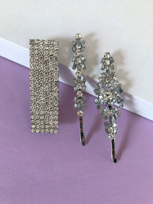 THE STARBURST HAIR CLIP SET
