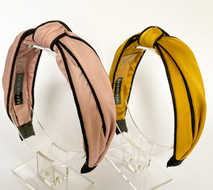 THE CARLI SATIN KNOTTED BANDS