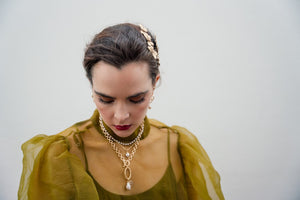 THE ELEANOR PEARL NECKLACE SET
