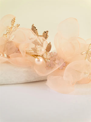 THE MADDISON SOFT FLORAL HAIRPIECE